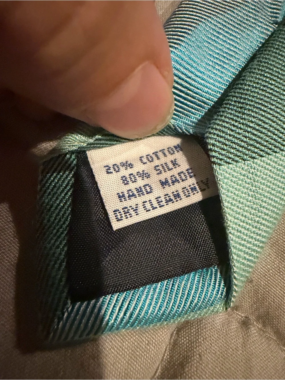 The Tie Bar Teal & Aqua Plaid Silk Tie
